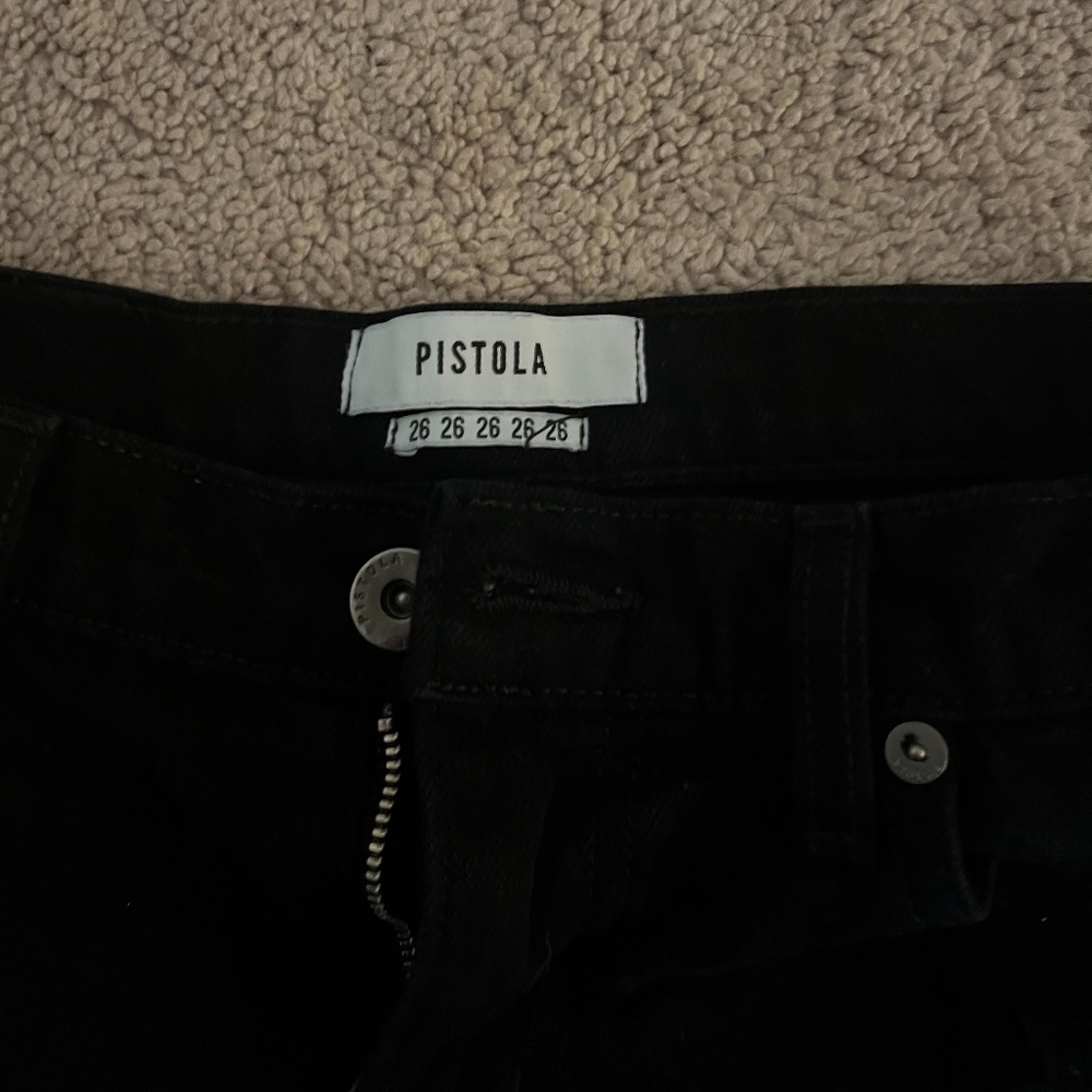 Gigi low rise cut off denim shorts
